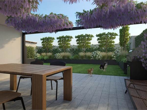 Intra, nuova casa indipendente con cortile